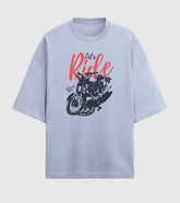 Lets Ride Unisex Terry Oversized T-Shirt